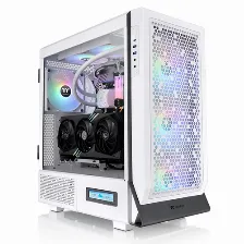 Gabinete Thermaltake Ceres 500 Tg Argb Snow, Midi-tower, Ventana Lateral, 4x Ventiladores, Blanco
