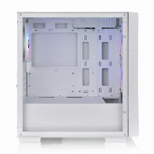 Gabinete Thermaltake Versa H16 Tg Argb Micro Tower, Ventana Lateral, 3x Ventiladores, Blanco