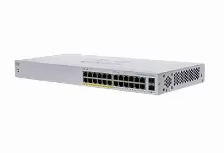Switch Cisco Cbs110-24pp-na No Administrado, Rj-45 24, Gigabit Ethernet (10/100/1000), Gris