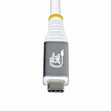 Cable Usb Startech.com Usb C A Usb C, Blanco