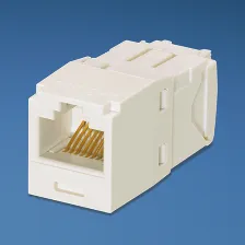 Conector Panduit Utp Rj-45 Minijack Kat6, White, Blanco