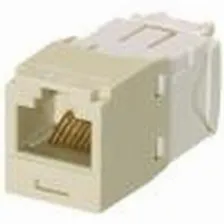Conector Panduit Cj688tgei Conector 1 Rj-45, Material Abs Sintéticos, Certificación Rohs, Color Crema De Color