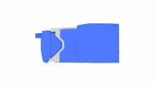 Conector Panduit Cje6x88tgbu Conector 1 Rj-45, Blindaje De Cable U/utp (utp), Material Policarbonato (pc), Color Azul