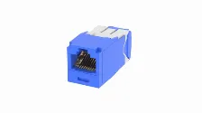 Conector Panduit Cje6x88tgbu Conector 1 Rj-45, Blindaje De Cable U/utp (utp), Material Policarbonato (pc), Color Azul