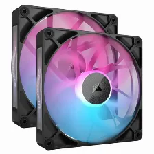Ventilador Corsair Icue Link Rx140 Rgb 14 Cm, 1700 Rpm, Led Multi, Negro, Pwm