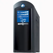 No Break Cyberpower 900w, 1500va, Lcd, 10min De Respaldo, 12 Contactos