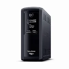 No Break Cyberpower Lcd Cp850avrlcda 0.85 Kva / 510 W, 1080 J, Entrada 139 V, 9 Salidas Ac, Negro