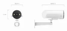 Cámara Ip Ezviz H5 4g 4 Mp, Bala (forma), Microsd, Exterior, Ip67, Blanco