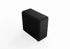 Gabinete Hyte X50 Air Mid Tower, Panel Lateral Malla, Sin Fuente, Pitch Black, Negro