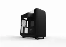 Gabinete Hyte X50 Mid Tower, Ventana Lateral Vidrio Templado, Sin Fuente, Pitch Black, Negro