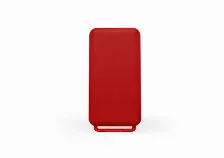Gabinete Hyte X50 Mid Tower, Ventana Lateral Vidrio Templado, Sin Fuente, Wild Cherry, Rojo