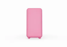 Gabinete Hyte X50 Mid Tower, Ventana Lateral Vidrio Templado, Sin Fuente, Strawberry Milk, Rosa