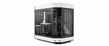 Gabinete Hyte Y60 Con Ventana, Midi-tower, Incluye Riser Pcie 4.0, 3x Ventiladores, Negro/blanco