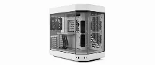 Gabinete Hyte Y60 Con Ventana, Midi-tower, Incluye Riser Pcie 4.0, 3x Ventiladores, Blanco