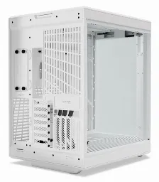 Gabinete Hyte Y70 Touch Infinite Midi Tower, Doble Camara, Pantalla Tactil Lcd De 14.1 Pulgadas, Sin Fuente, Color Blanco