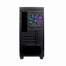 Gabinete Game Factor Csg560, Panel Lateral Vidrio Templado, Panel Frontal Infinito, 3 Ventiladores Rgb