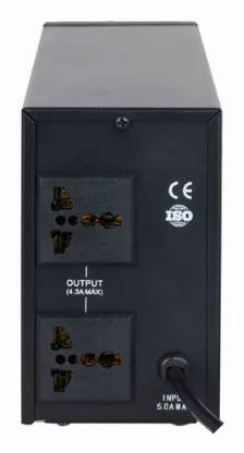 No Break Dahua 800 Va, 480w, Salida 120v, 2 Contactos, Negro