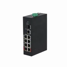 Switch Dahua Technology Poe Pfs3110-8et-96 No Administrado, Cantidad De Puertos 8, Fast Ethernet (10/100), 7.6 Gbit/s, Negro
