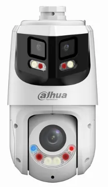 Cámara Ip Dahua Technology Wizsense Dh-sdt4e425-8p-gb-apv1 8 Mp, Domo, Interior Y Exterior, Ip66, Blanco