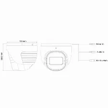 Cámara Ip Provision-isr Di-340ipe-mvf 4 Mp, Domo, Microsd, Interior Y Exterior, Ip67, Blanco