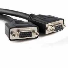 Adaptador Vídeo Startech.com Dms A 2 X Vga (d-sub), 0.2 M, Negro
