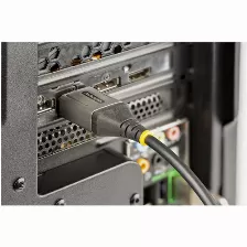 Cable Displayport Startech.com Displayport 1.4, 1 M, Negro, Gris