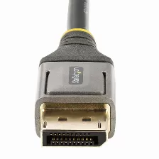 Cable Displayport Startech.com Displayport 1.4, 3 M, Gris, Negro