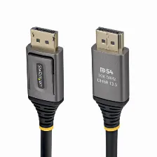 Cable Displayport Startech.com Displayport 2.1, 0.5 M, Negro