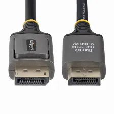 Cable Displayport Startech.com Displayport 2.1, 0.5 M, Negro
