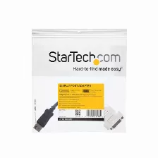 Adaptador De Vídeo Startech, Display Port M A Dvi-i, Single Link F, Macho/hembra, Color Negro, (dp2dvi)