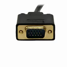 Adaptador Vídeo Startech.com Displayport A Vga (d-sub), 1.8 M, Negro