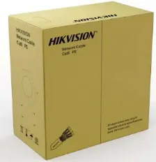 Bobina Hikvision Ds-1ln6outpe Cat6, 305 M, U/utp (utp), Negro