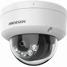 Hikvision / [dual Light] Domo Ip 8 Megapixel (4k) / Lente 2.8 Mm / 30 Mts Ir + 30 Mts Luz Blanca / Micra“fono Integrado / Ik08 / Acusense Lite / Exterior Ip67 / H.265 / Poe / Onvif