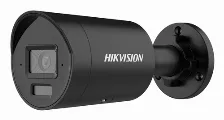 Cámara Ip Hikvision Pro Series Ds-2cd2043g2-li2u(2.8mm)(black) 4 Mp, Bala (forma), Microsd, Interior Y Exterior, Ip67, Negro