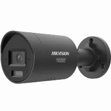 Cámara Ip Hikvision Pro Series Con Colorvu Ds-2cd2047g3-li2uy(2.8mm)(black) 4 Mp, Bala (forma), Microsd, Interior Y Exterior, Ip67, Negro