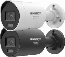 Cámara Ip Hikvision Pro Series Con Colorvu Ds-2cd2087g3-li2uy/srb(2.8mm) 8 Mp, Bala (forma), Microsd, Interior Y Exterior, Ip67, Blanco