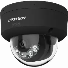 Cámara Ip Hikvision Pro Series Con Colorvu Ds-2cd2147g3-lis2uy(2.8mm)(black) 4 Mp, Domo, Microsd, Interior Y Exterior, Ip67, Negro