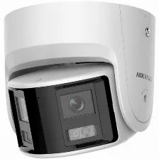 Cámara Ip Hikvision Ds-2cd2347g2p-lsu/sl(2.8mm)(c) 4 Mp, Torreta, Microsd, Interior Y Exterior, Ip67, Blanco