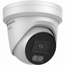 Cámara Ip Hikvision Pro Series Ds-2cd2347g3-li2uy(2.8mm) 4 Mp, Torreta, Microsd, Interior Y Exterior, Ip67, Blanco