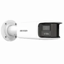 Bala Ip Panoramica 8 Megapixeles Hikvision Ds-2cd2t87g2-plsu/sl(c) 2 Lentes 2.8 Mm (180â°) / Imagen A Color 24/7 (colorvu) / Poe / Wdr 130â° / Ip67 / Acusense / Luz Estroboscã³pica Y Alarma Audible...