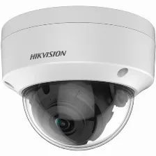 Cámara Vigilancia Hikvision Ds-2ce57u0t-vpitf(2.8mm) 8.29 Mp, Domo, Interior Y Exterior, Ip67, Blanco