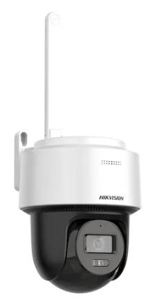 Camara Ip Hikvision, 4 Mp, Torreta, Microsd, Interior Y Exterior, Ip66, Microfono Y Bocina Integrado, Blanco (incluye Montaje De Pared O Techo)