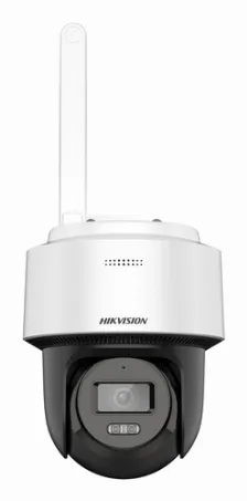 Camara Ip Hikvision, 4 Mp, Torreta, Microsd, Interior Y Exterior, Ip66, Microfono Y Bocina Integrado, Blanco (incluye Montaje De Pared O Techo)