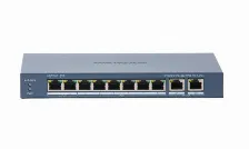 Switch Hikvision Ds-3e0310hp-e(c) No Administrado, Rj-45 8, Fast Ethernet (10/100), 8 Poe, Azul