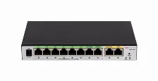 Hikvision Router Ds-3wg210gp-si, 10 X Rj-45, Hasta 200 Clientes