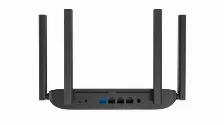 Router Inalambrico Hikvision, 4 Antenas, 2.4 / 5ghz, 4xlan, 1xwan 1000 Mbps, Wifi 6, Negro