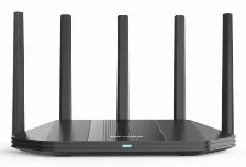 Ruteador Inalámbrico Hikvision Ds-3wr18x 5 Ant., Wi-fi 6 (802.11ax), 4 Rj-45, 1800 Mbit/s, Negro