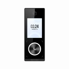 Terminal Facial Min Moe Wifi & Poe Con Bota³n De Llamada / Exterior Ip65 / Tarjetas Virtuales Bluetooth Con Hikconnect Teams / 1000 Rostros Y 3,000 Tarjetas Mifare / Hik-ia