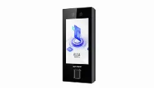 Terminal Facial Min Moe Con Lector De Huellas Y Tarjetas Prox Em / 3000 Rostros / 3000 Huellas / Pantalla 4.5