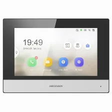 Monitor Ip Touch Screen 7 Pulgadas, Hikvision Ds-kh6320-wte1 Wifi, Video En Vivo, Audio De 2 Vias, Poe Estandar, Apertura Remota